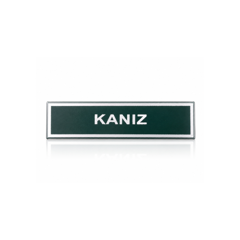 Police Digital Name plate